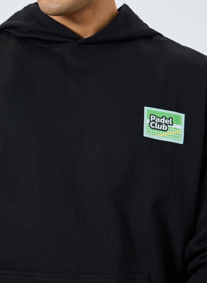 ستايلي هودي مطبع بطبعة جرافيك - Image 4